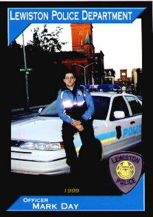 Officer Mark Day Cop Card Photo